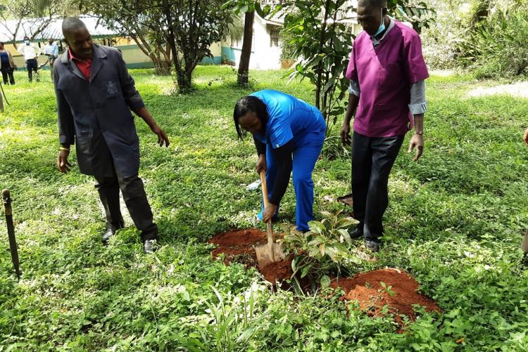 Sr.  Eunice Gathoni of Nursing