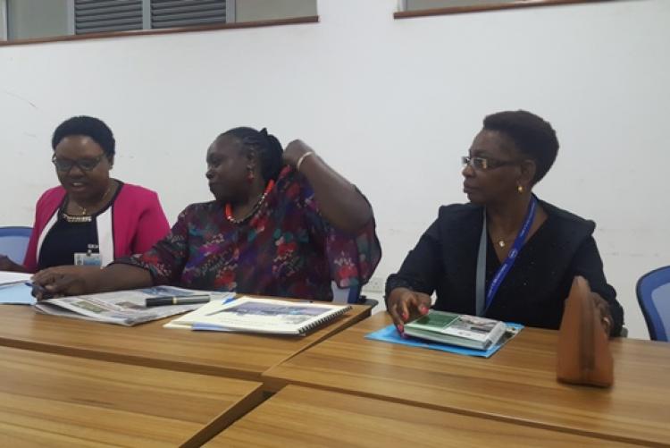 Far left is the DCMO students DR. Muhia