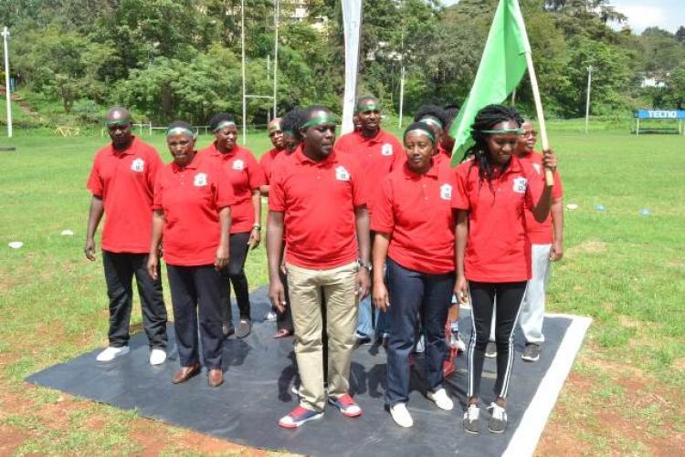 Green Team led By The CMO Dr. Asimba