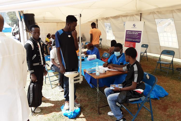 Nursing station tent