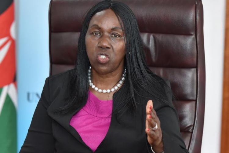  Prof. Margaret Jesang’ Hutchinson is the Ag. Vice Chancellor, UoN